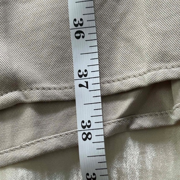 NEW PHOTOS! BLOUSE, STRETCH TWILL, COLOUR LINEN, SIZE 4X, BUTTON & TAB  ¾ SLEEVE - Picture 12 of 16